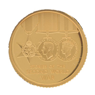 Lot 101 - Stories of WW2 1/10 Ounce Gold Proof Coin