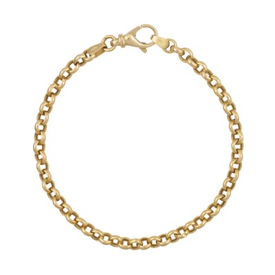 Lot 297 - A chain bracelet