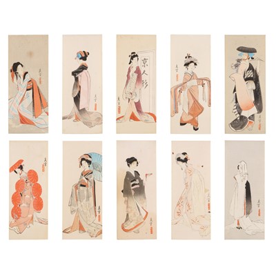 Lot 180 - Yamakawa Shuho 山川 秀峰 (Japanese, 1898-1944)