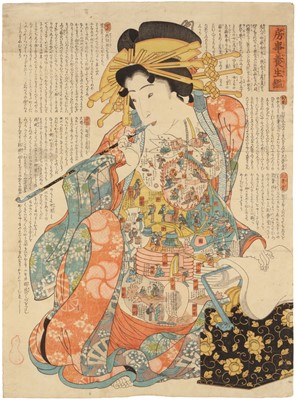 Lot 178 - School of Utagawa Kunisada 歌川 国貞 (Japanese, 1786-1865)