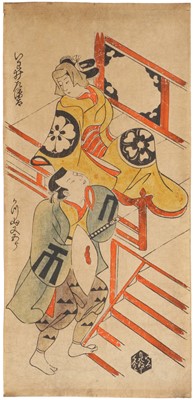Lot 176 - Torii Kiyonobu I 鳥居 清信 (Japanese, 1664-1729), 20th century