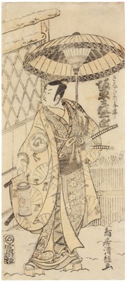Lot 177 - Torii Kiyotsune 鳥居 清経 (Japanese, active c. 1757-1779)