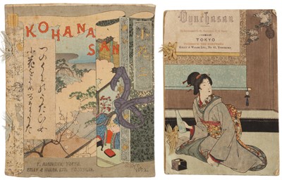 Lot 235 - Two Japanese songbooks by Lieutenant F.M. Bostwick, 19th century