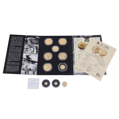 Lot 535 - Four 9ct Gold Proof Coins