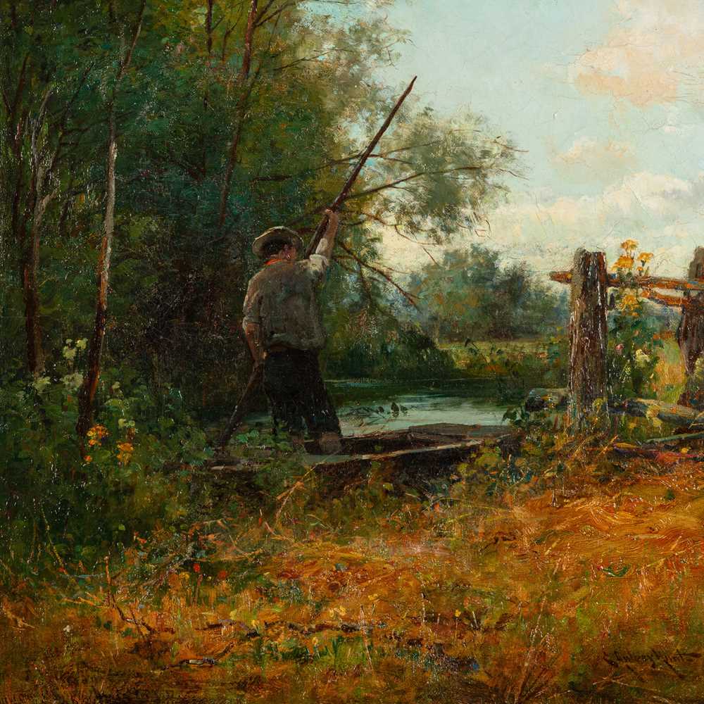 Lot 147 - Edward Aubrey Hunt (American, 1855-1922)