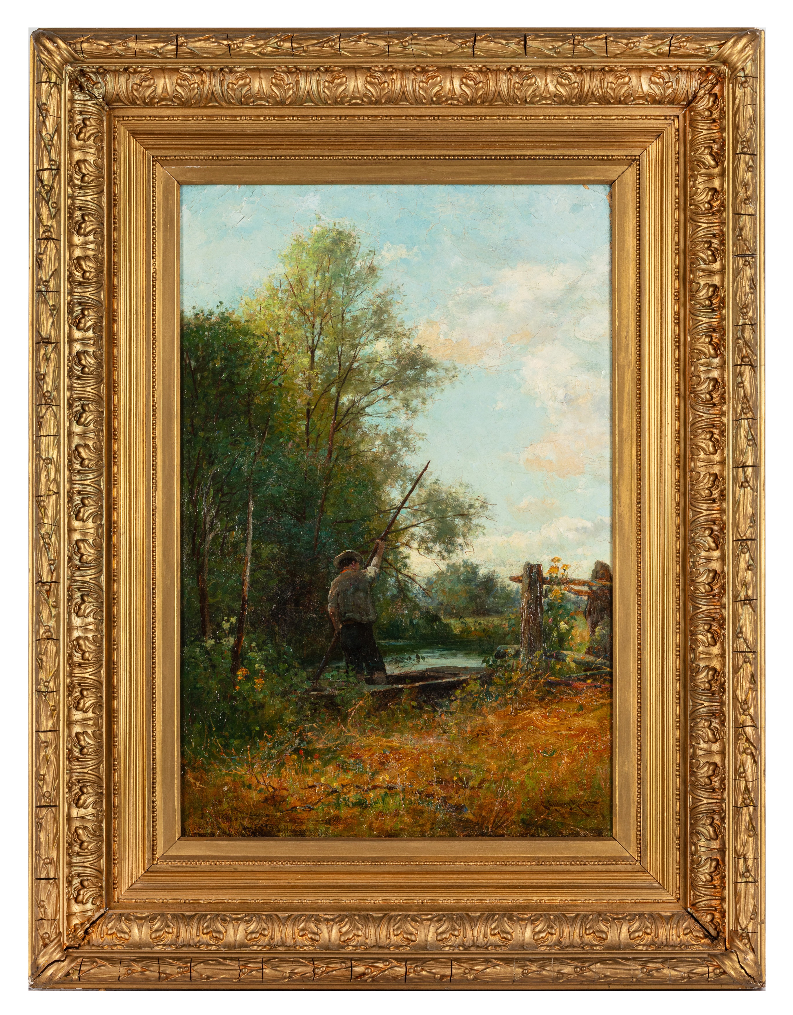Lot 147 - Edward Aubrey Hunt (American, 1855-1922)