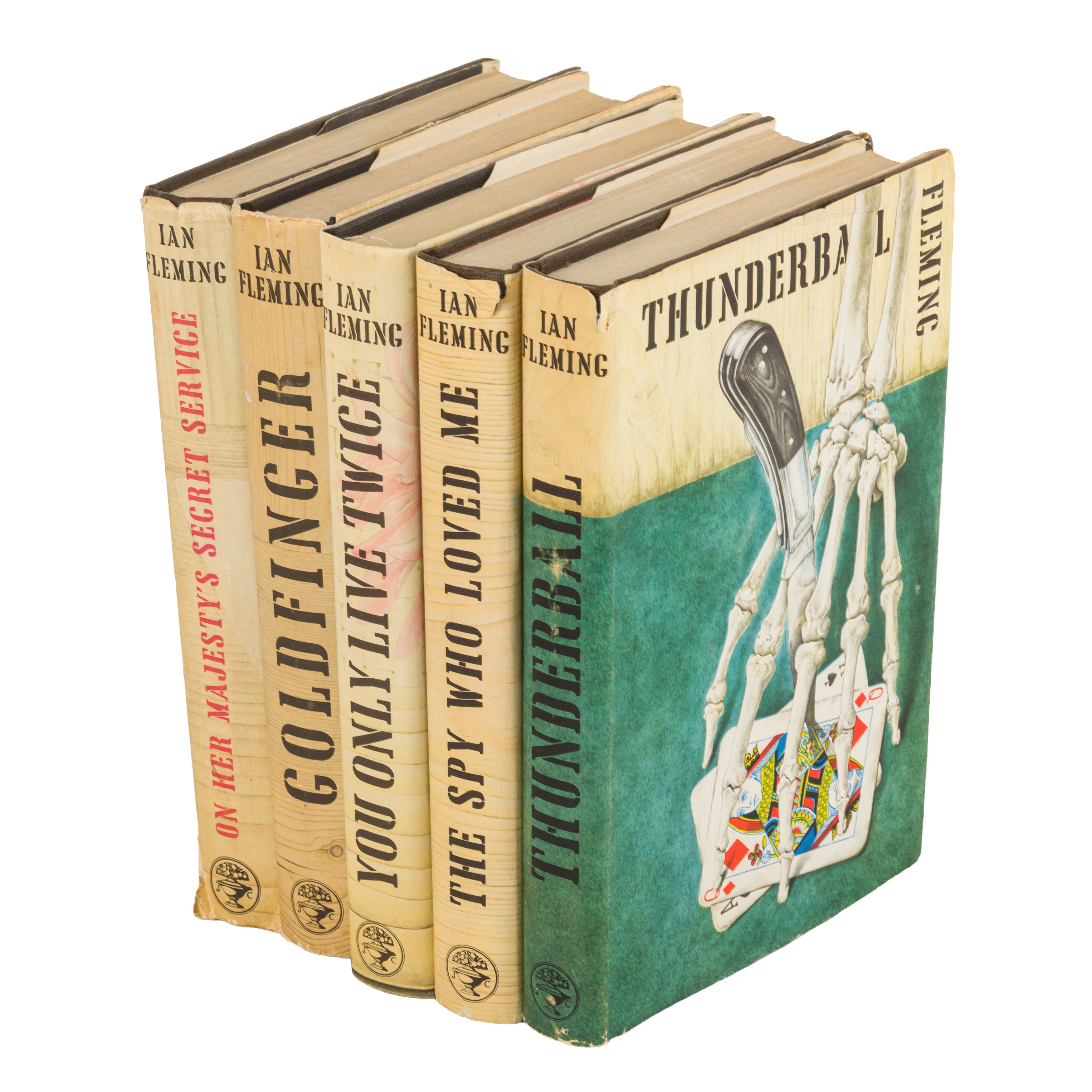 Lot 162 - Fleming (Ian) James Bond novels (5)