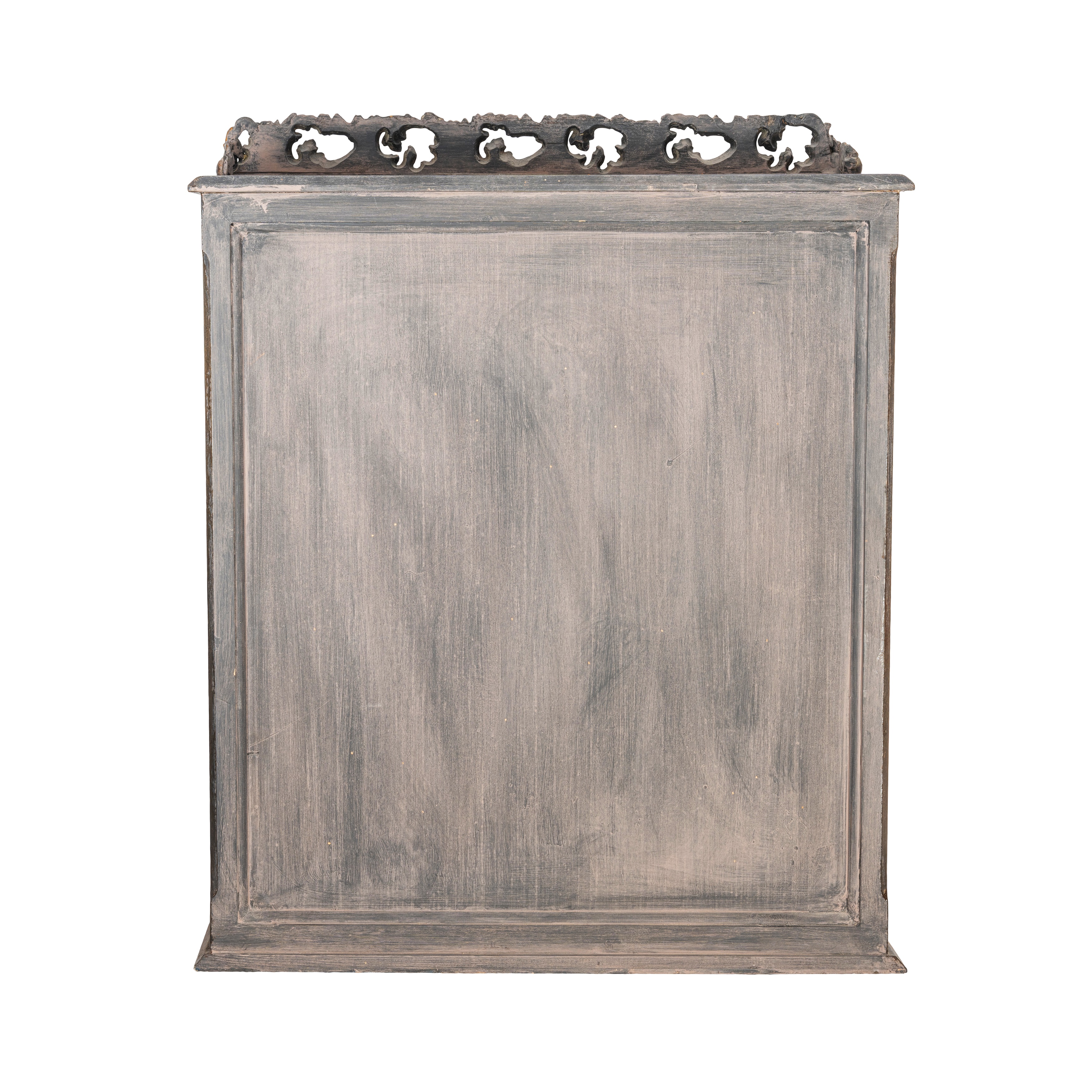 Lot 219 - A late 19th Century display case with