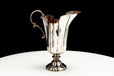 Lot 348 - A continental silver ewer, possibly 18th...