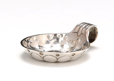 Lot 331 - An 18th century French silver wine taster,...