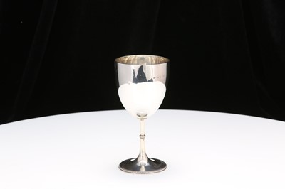 Lot 372 - A Victorian antique sterling silver wine...