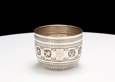 Lot 460 - A late Victorian antique sterling silver...