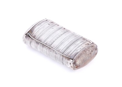 Lot 300 - An early 19th century pewter twin-handled...