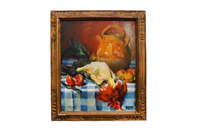 Lot 201 - MARCEL DYF (1899-1985)  Still life 'Poulet and...