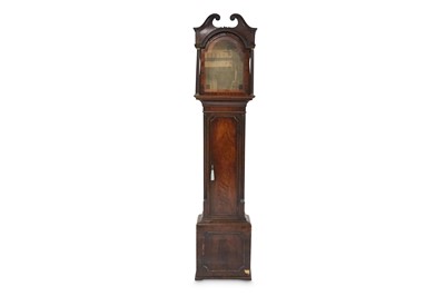 Lot 67 - A GEORGE III MAHOGANY LONGCASE CLOCK CASE FOR...