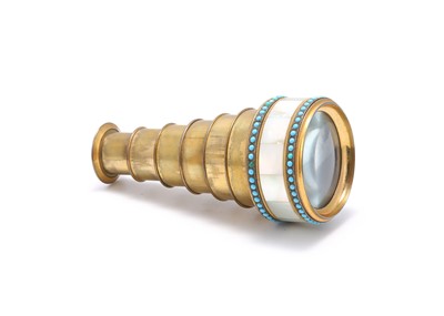 Lot 175 - A mid-19th century French gilt copper and...