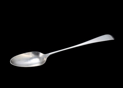 Lot 283 - A George III antique sterling silver basting...