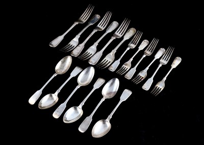 Lot 271 - A Victorian antique sterling silver...