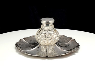 Lot 453 - A Victorian antique sterling silver and...