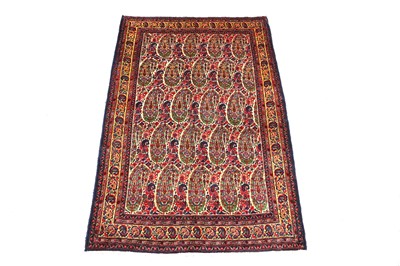 Lot 49 - A FINE SENNEH RUG, WEST PERSIA, CIRCA 1910....