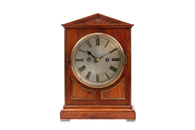 Lot 76 - A LATE 19TH CENTURY ENGLISH OAK MUSICAL FUSEE...