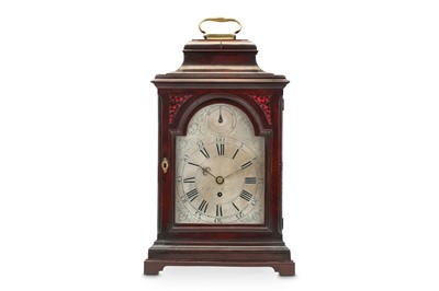 Lot 95 - A GEORGE II MAHOGANY FUSEE BRACKET / TABLE...