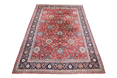 Lot 21 - A KASHAN CARPET, CENTRAL PERSIA, CIRCA 1950....