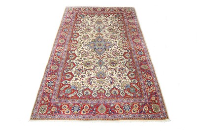 Lot 38 - A FINE ISFAHAN CARPET, WEST PERSIA, MID 20th...