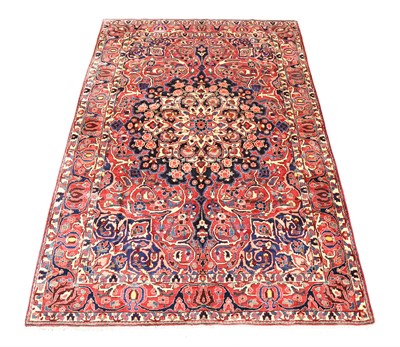 Lot 4 - A BAKHTIAR CARPET, WEST PERSIA, LATE 20th...