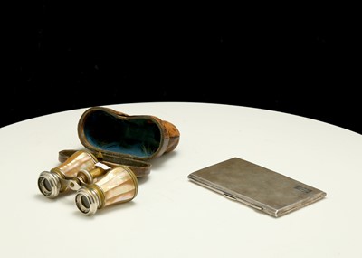 Lot 72 - A George VI antique sterling silver cigarette...