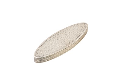 Lot 198 - A late 18th/early 19th century unmarked white...