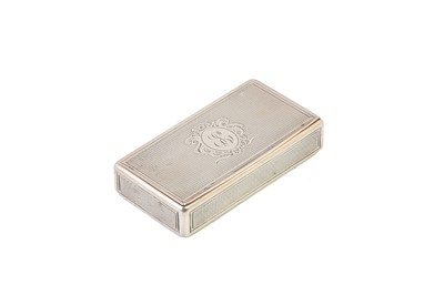 Lot 303 - A late 19th century French 800 standard silver...