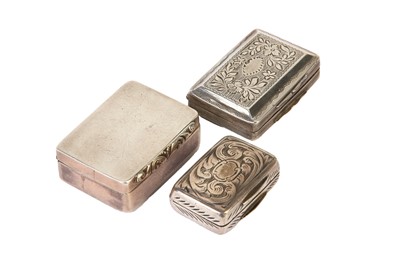 Lot 178 - Three George IV/Victorian antique sterling...