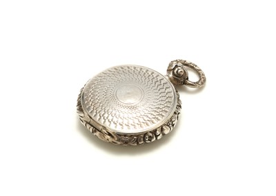 Lot 191 - A William IV antique sterling silver ‘watch...
