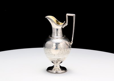 Lot 415 - A Victorian sterling silver milk jug,...
