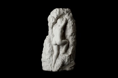 Lot 14 - ALDO BARTELLETTI (ITALIAN, D. 1922): A CARVED...