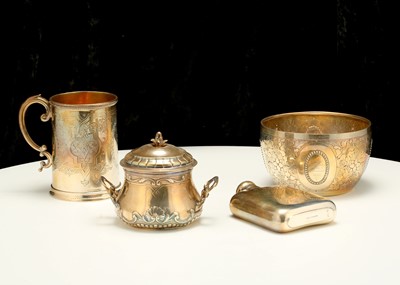 Lot 77 - A mixed group of sterling silver items...