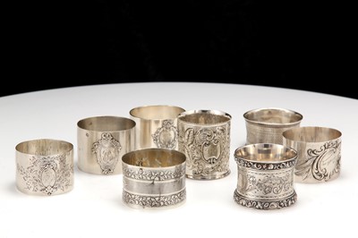 Lot 329 - A group of seven large late 19th century...