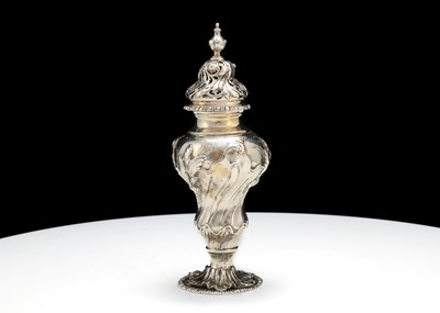 Lot 366 - An unusual George III antique sterling silver...