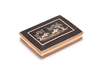 Lot 243 - An early 18th century English tortoiseshell...