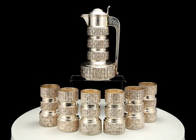 Lot 423 - A highly unusual Victorian antique sterling...