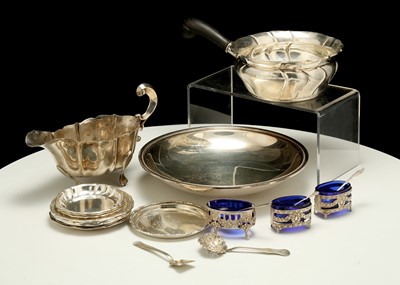 Lot 333a - A mixed group of Danish and Swedish silver...