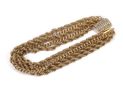 Lot 612 - Two vintage Butler and Wilson multi-strand...