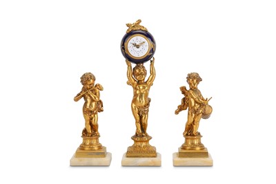 Lot 137 - AN EARLY 20TH CENTURY FRENCH GILT METAL,...