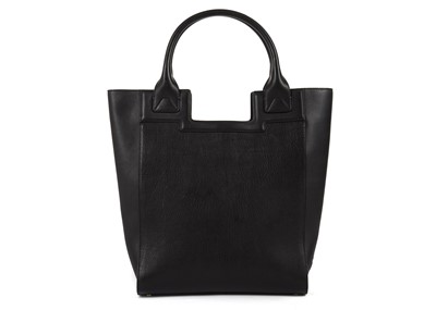 Lot 567 - Smythson black leather North/West tote,...