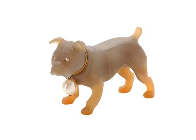 Lot 132 - An early 20th century hardstone model of a...