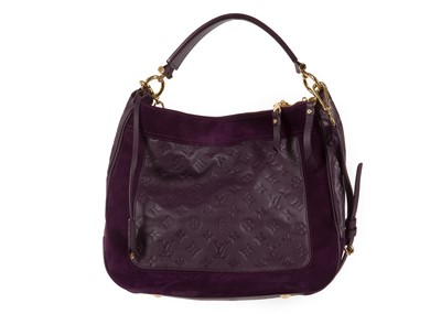 Lot 423 - Louis Vuitton purple Audacieuse GM, c. 2012,...