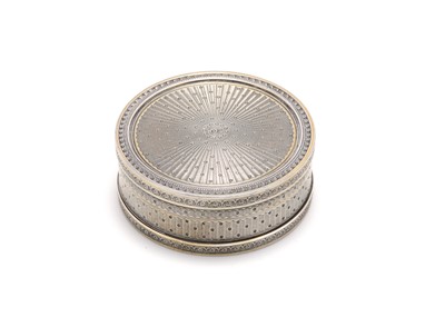 Lot 315 - A late 19th century French 800 standard silver...