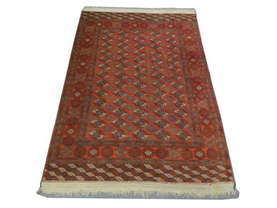Lot 66 - WITHDRAW - FINE BOKHARA CARPET, TURKMENISTAN,...