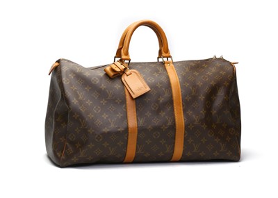 Lot 334 - Louis Vuitton Keepall Bandouliere 50, c.1982,...